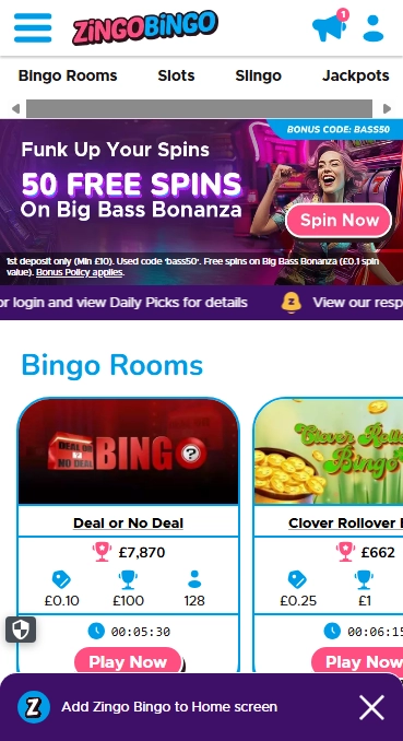 ZingoBingo Casino